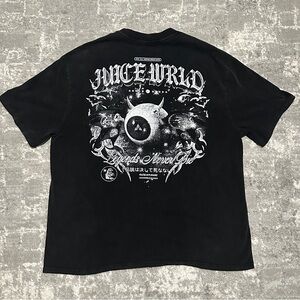 Juice Wrld Black Graphic T-Shirt